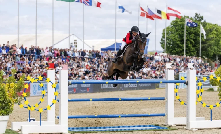 Im vierten Anlauf zum Sieg: Deutsche Equipe gewinnt vor der Schweiz den Longines EEF Nations Cup im MVV-Reitstadion