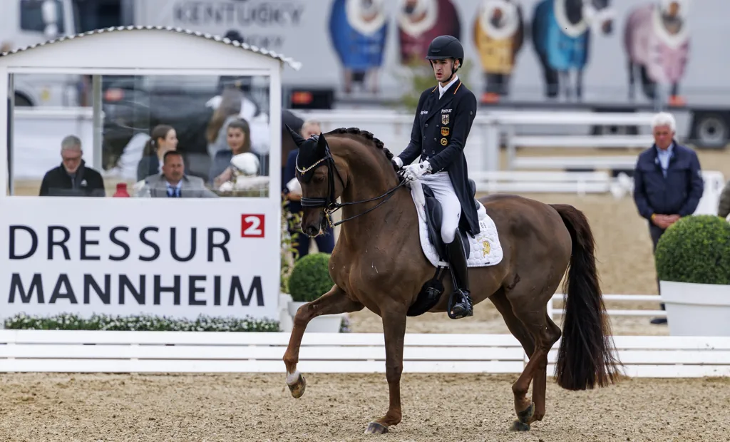 Knappe Entscheidung im Grand Prix Special: Henri Ruoste gewinnt vor Sönke Rothenberger und Dorothee Schneider