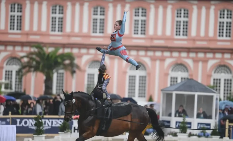 Von olympischen Kunstreitern zum Schlosspark-Magnet
