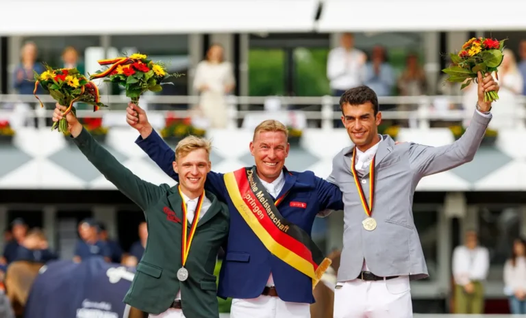 Mario Stevens macht`s zum dritten Mal: Deutscher Meister der Springreiter