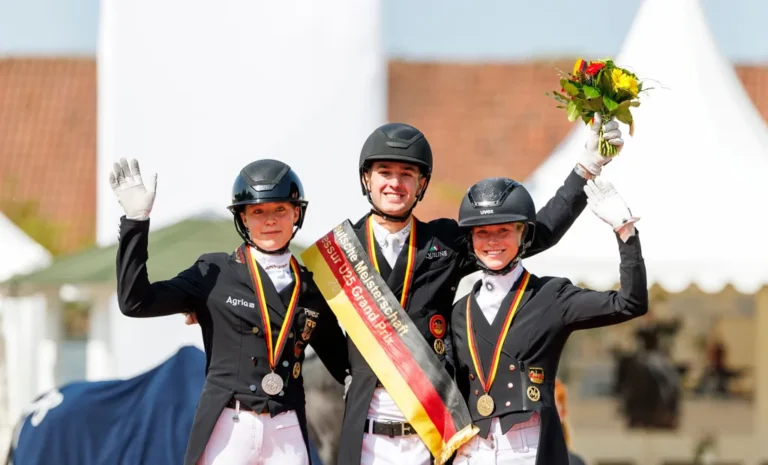 Gold für Moritz Treffinger, Silber und Bronze für Anna Schölermann und Selina Söder