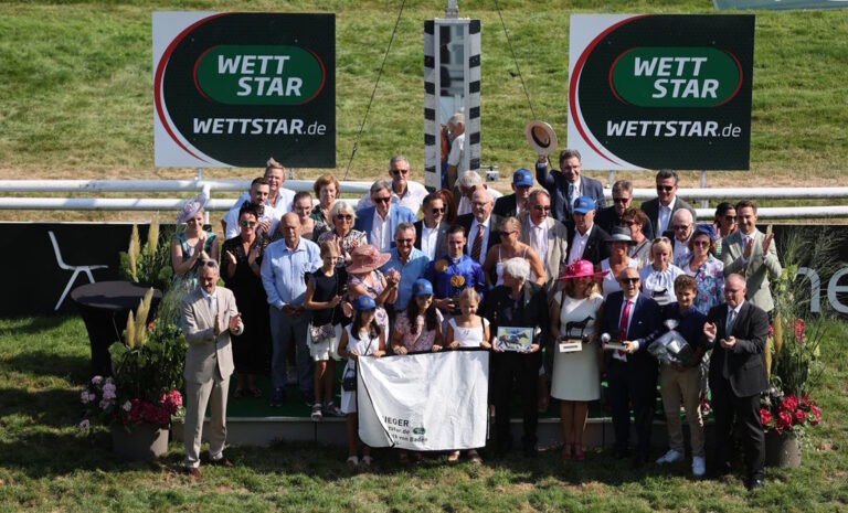 WETTSTAR ist auch 2025 der Hauptsponsor des Top-Events in Baden-Baden-Iffezheim