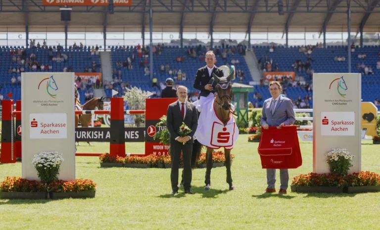 Hansi Dreher und Harley de la Cense siegen im Sparkassen-Youngsters-Cup