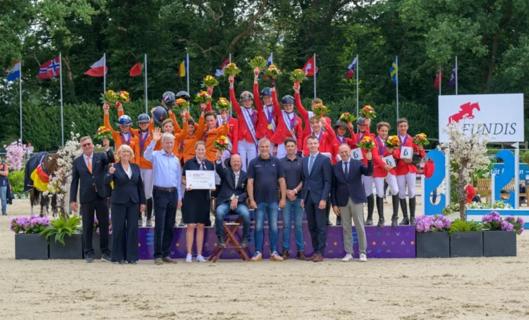 Children-Reiter bescheren Deutschland die erste Goldmedaille der EM in Riesenbeck