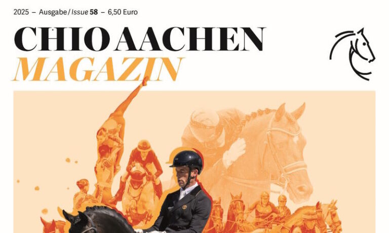 Frisch gedruckt u. voller Highlights: Das neue CHIO Aachen Magazin ist da